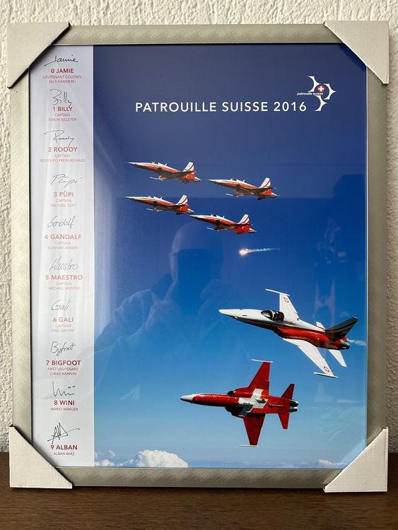 Offizielle Patrouille Suisse Jahres Poster Kaufen auf Ricardo