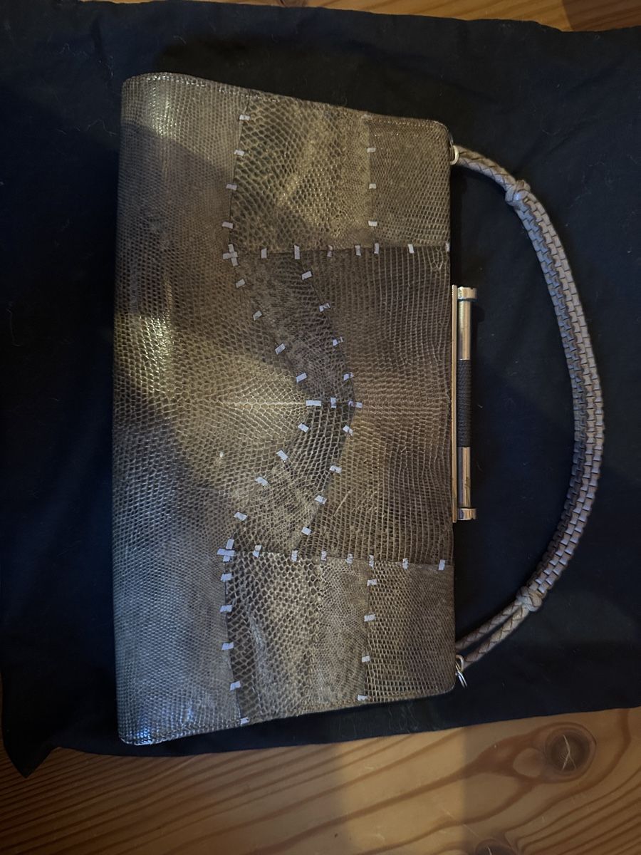 Borse da donna: Vintage Handtasche Echtes Reptil-Leder – Usato da Appenzell venduto da CBuerkler 1