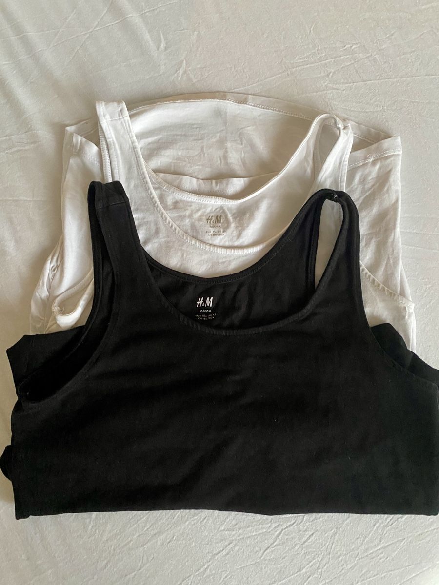 H&M T-shirt: Umstands-Tanktop, XS – Usato da Matten b. Interl venduto da rkm_p2ck 1