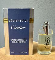 Cartier déclaration pour homme m. Schachtel Parfum Miniatur