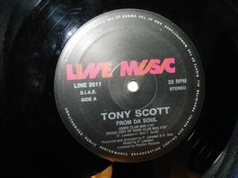 LP - Extended Club Mi Tony Scott - Remixes - Schallplatte