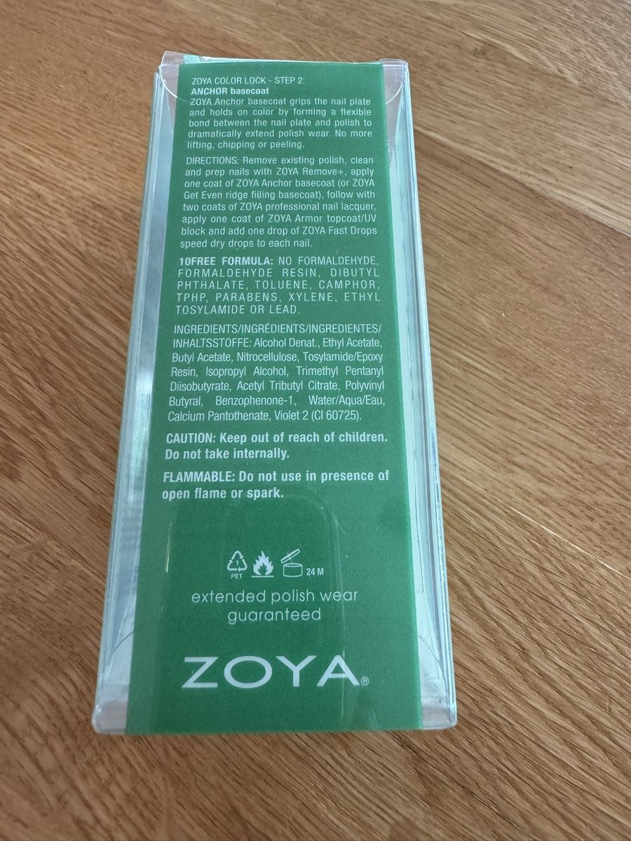 Smalto per unghie: ZOYA Anchor Basecoat Unterlack 15ml – Nuovo e nell'imballaggio originale da Winkel venduto da Schorley 2