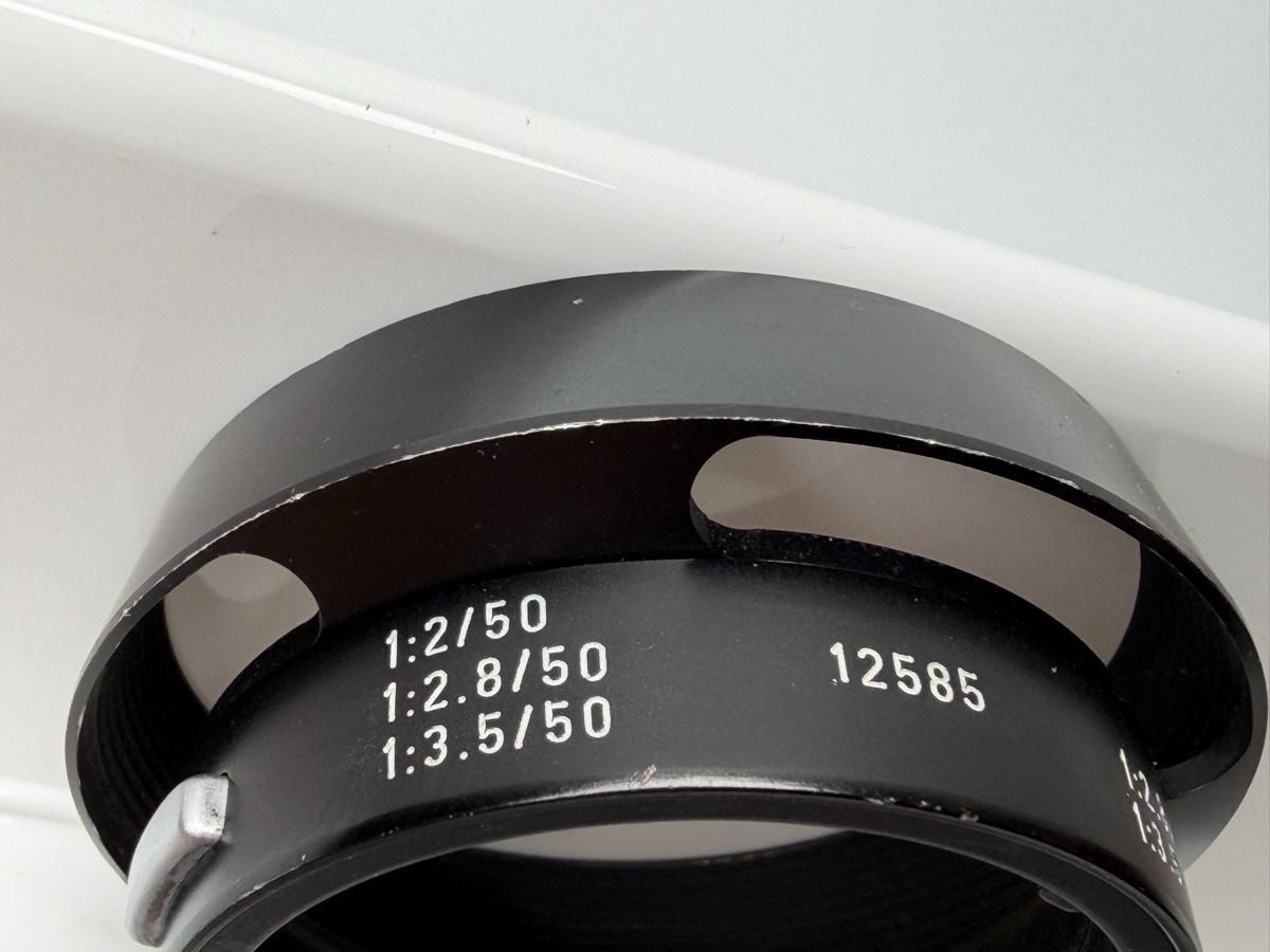 Leica Obiettivi: Leitz Leica Sonnenblende 12585 Summicron Summitar – Usato da zuchwil venduto da solotin74 6