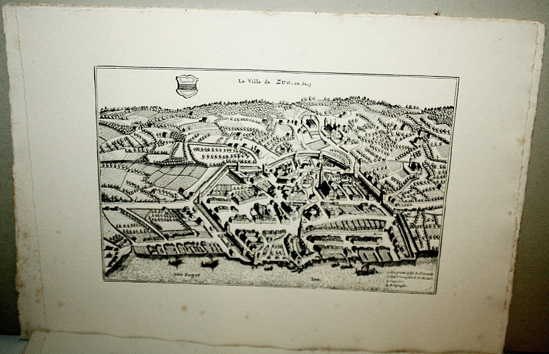 Landkarten & Atlanten: Zug Stadtplan antik – Gebraucht aus Baar von 2cvbaar 2