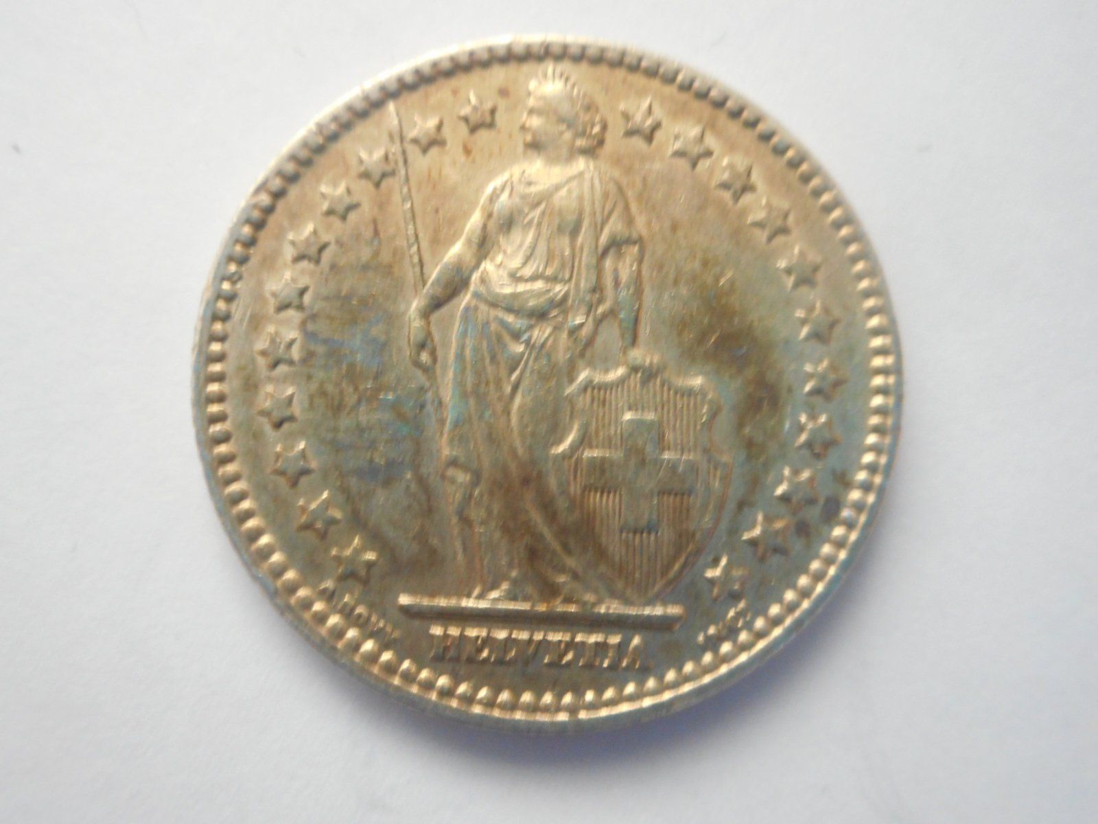 Alle Münzen: 2 Fr. 1955 silber – Gebraucht aus Kriegstetten von pizlad2010 2