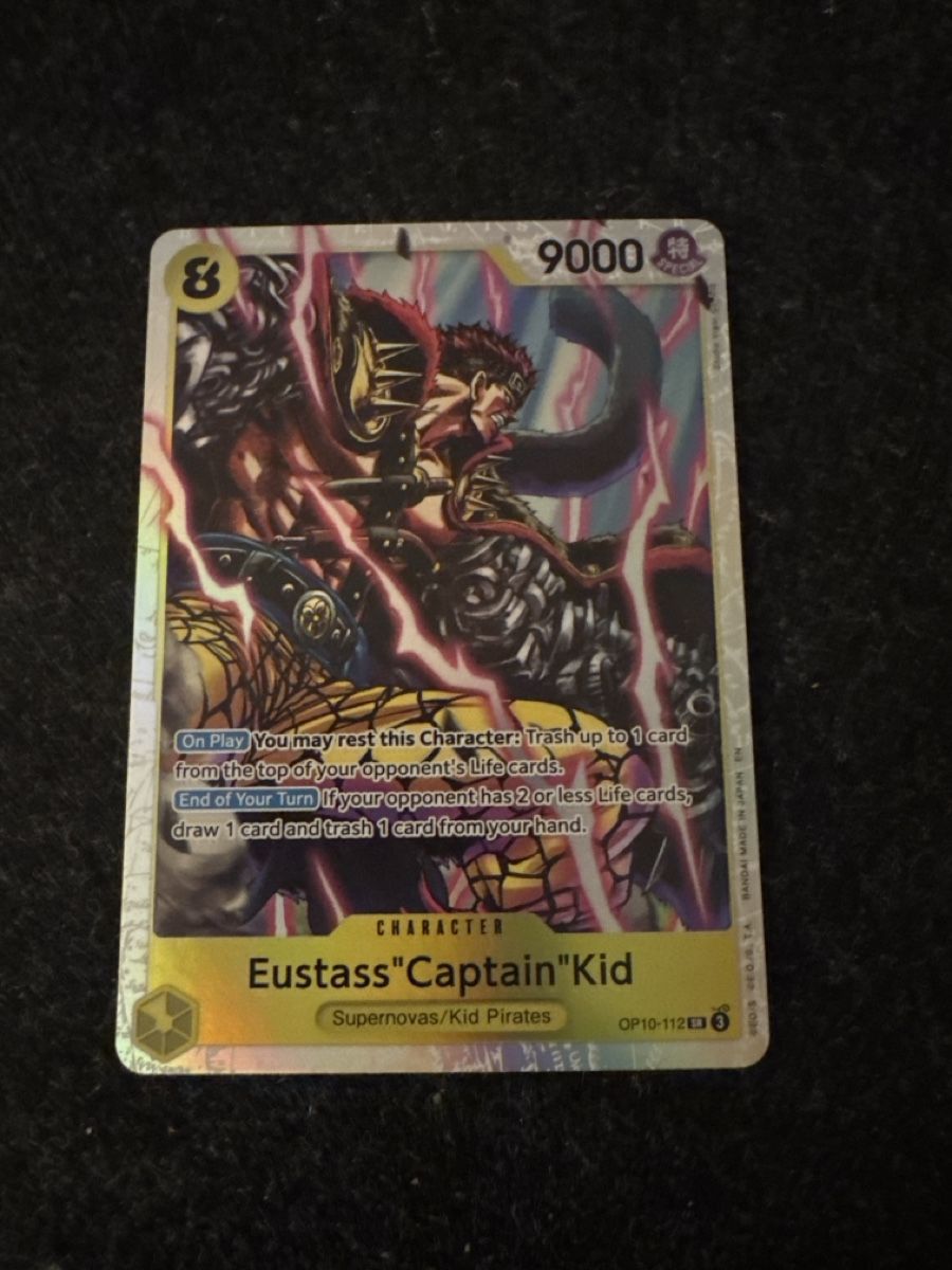 Bandai Sammelbilder & Trading cards: OP TCG Eustass Captain Kid OP10-112 SR – Gebraucht aus Suhr von calito-taxi