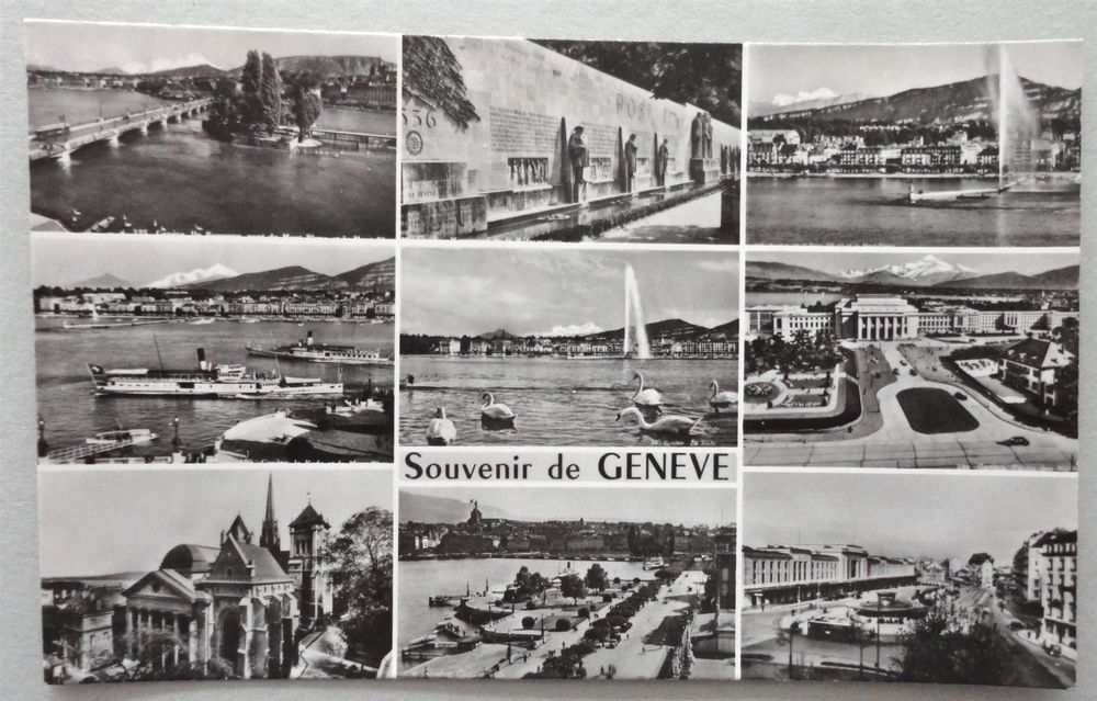 Aimant Frigo Genève Suisse – Souvenir De Voyage Fait Main, Cadeau Collector