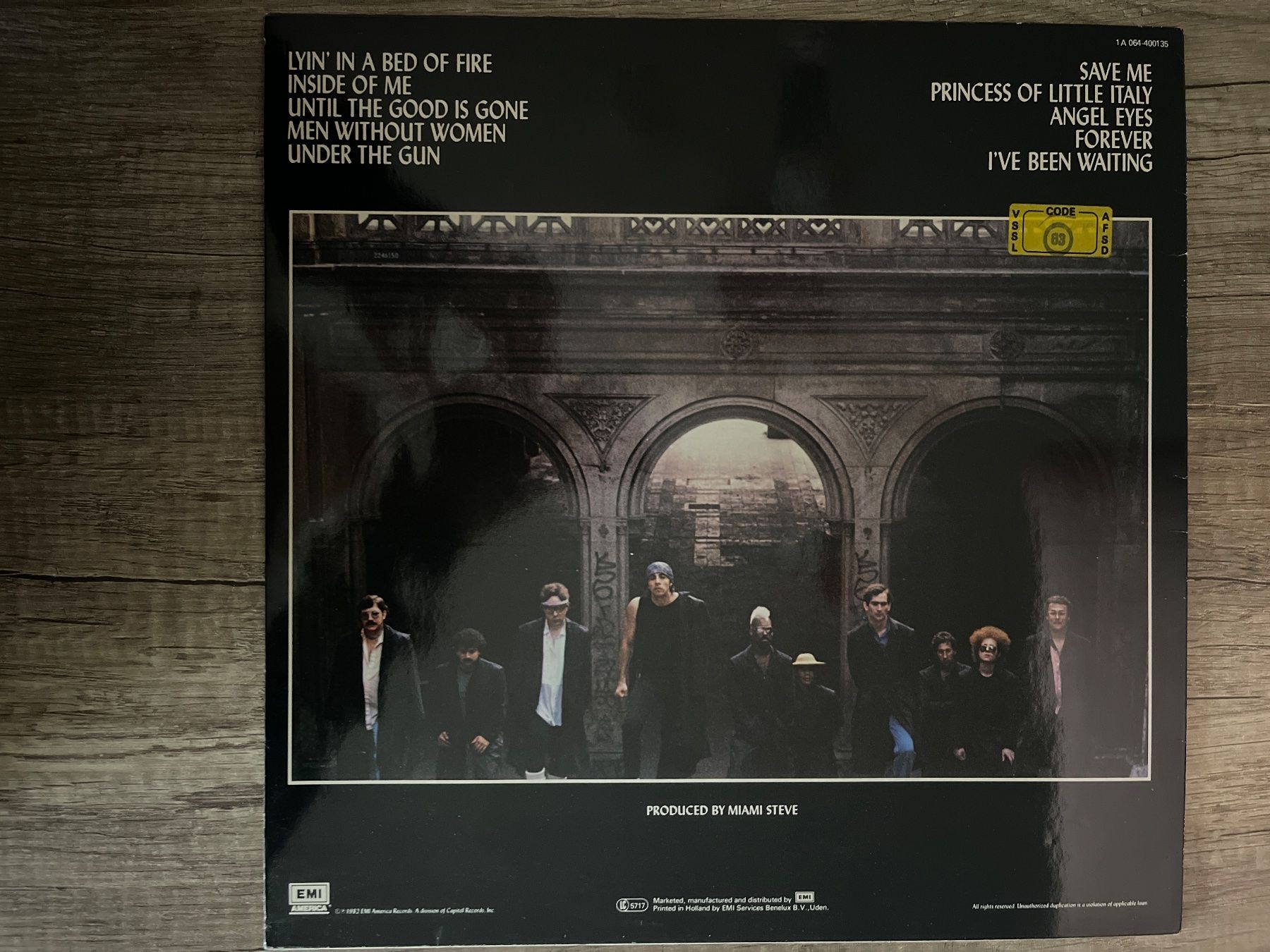 Schallplatten: A190/Little Steven - Men Without Women – Gebraucht aus Frutigen von Philippe_jsp 1