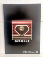 Brochure Alfa Romeo 33 1984 4x4 (Suisse) (CH 842 283)