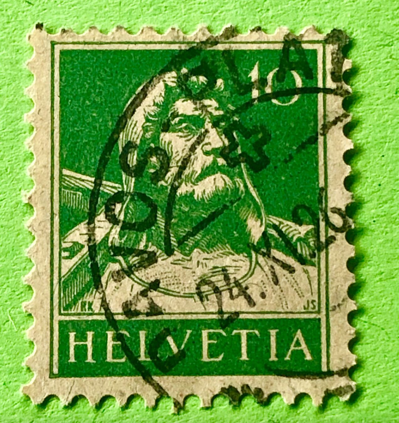 Tutti i francobolli: Nr.153 Wilhelm Tell GESTEMPELT    – Usato da Aarau venduto da Billa007