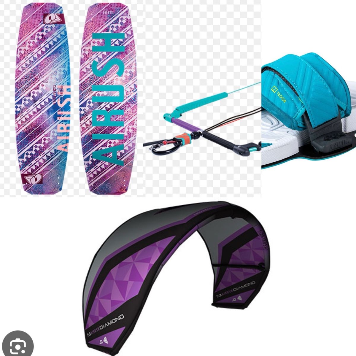 Aquilone: Airush Diamond Full Kite Gear – Nuovo e nell'imballaggio originale da Lauterbrunnen venduto da hap_j8ql 1