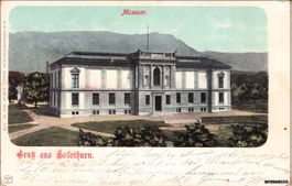 Solothurn // 1905 Museum Gruss aus Solothurn Altstadt