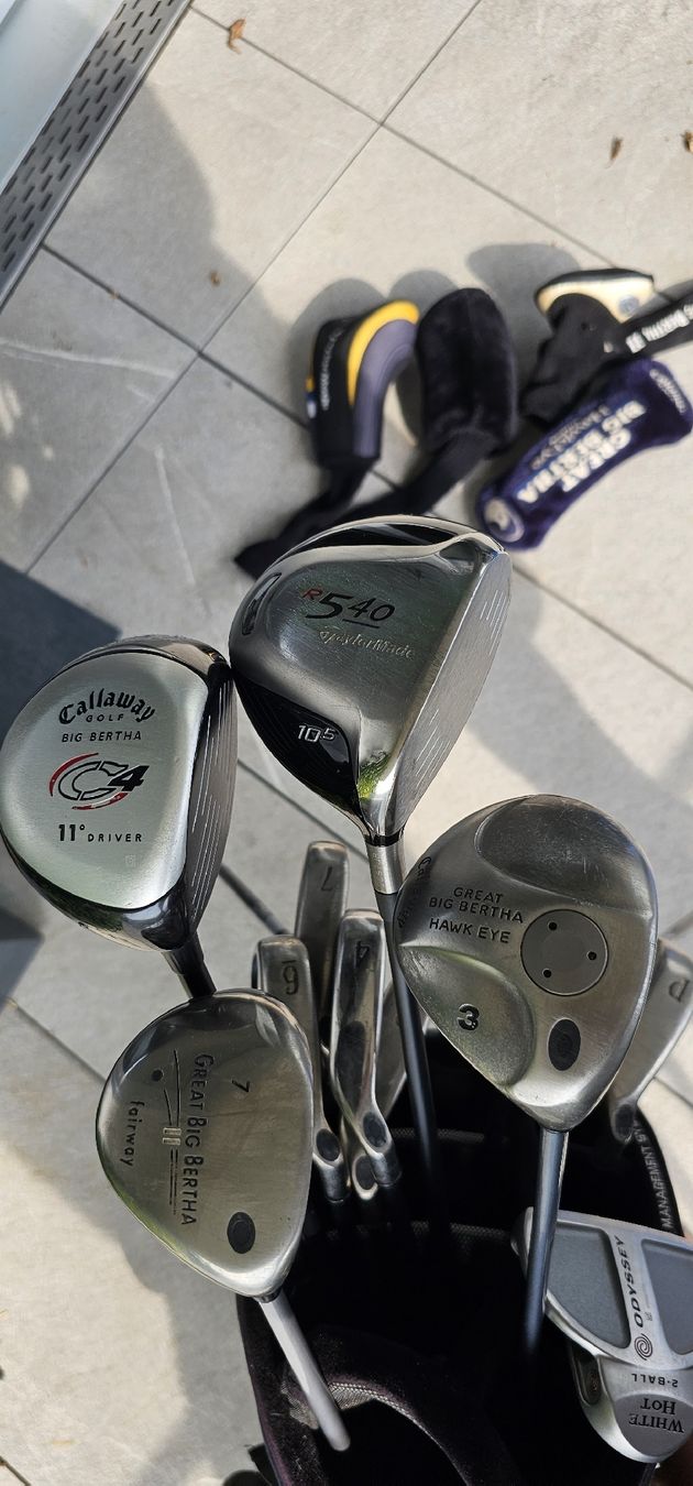 Clubs & Sets: Golfset komplett mit Bag, driver, Eisen, Putter     – D'occasion à Luzern par C12 2