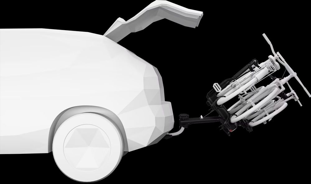 Thule Portapacchi: Thule Easyfold 3 foldable bike add on – Nuovo (secondo la descrizione) da Biberist venduto da Mi58 4