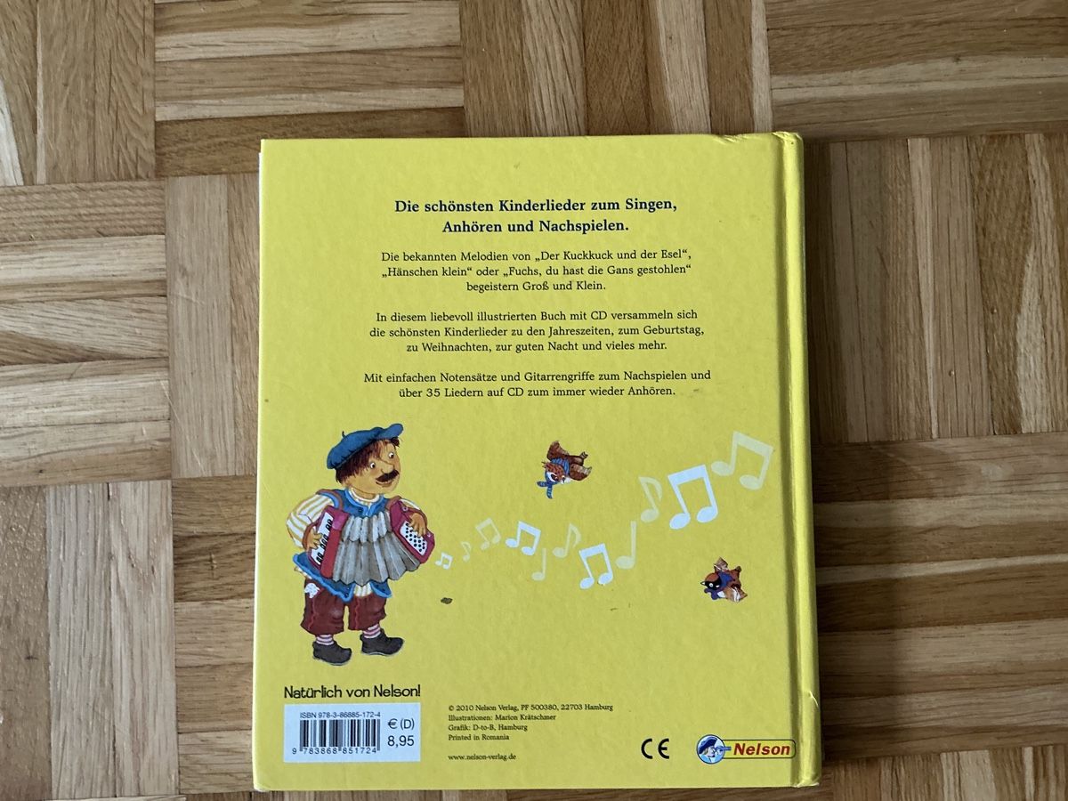Bücher: Kinderliederbuch ohne CD – Gebraucht aus Zuchwil von Commander0 4