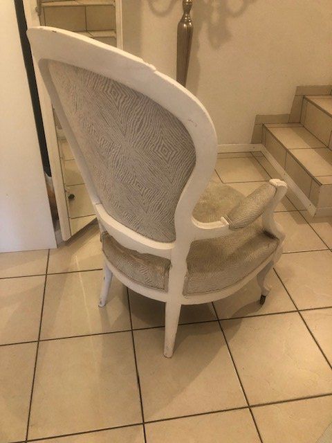 Poltrone: Ancien fauteuil relooké – Usato da Chézard St Martin venduto da schmitt 2