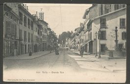 Carte P de 1907 ( Rolle / Grande Rue )