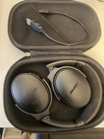 Bose QuietComfort Kopfhörer schwarz mit Etui gebraucht