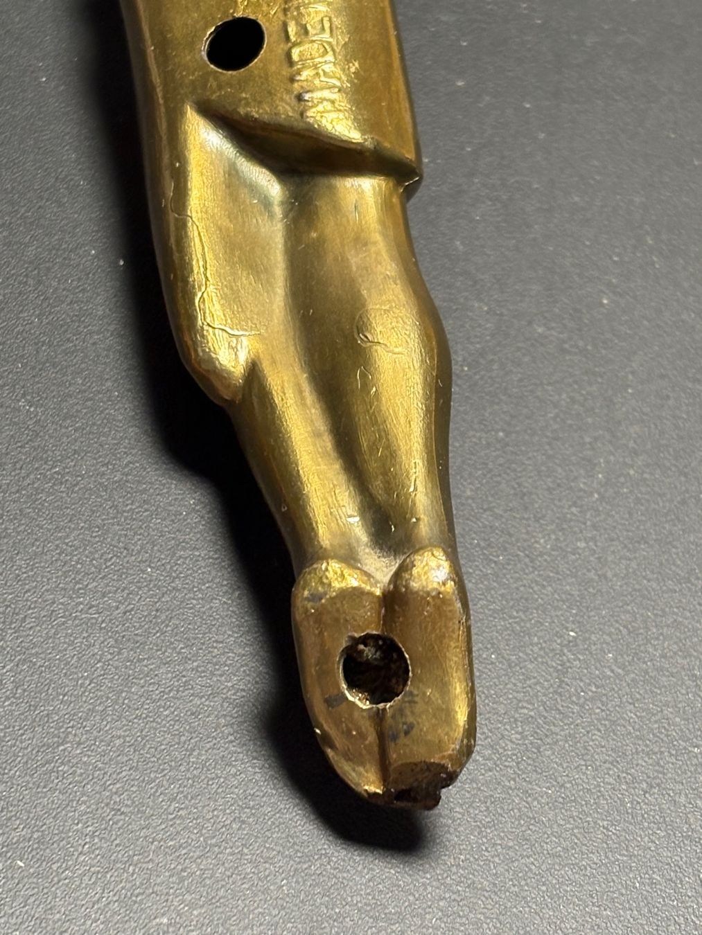 Statuette: Messing Figur 15 cm Lang – Usato da St. Peterzell venduto da verena40 2