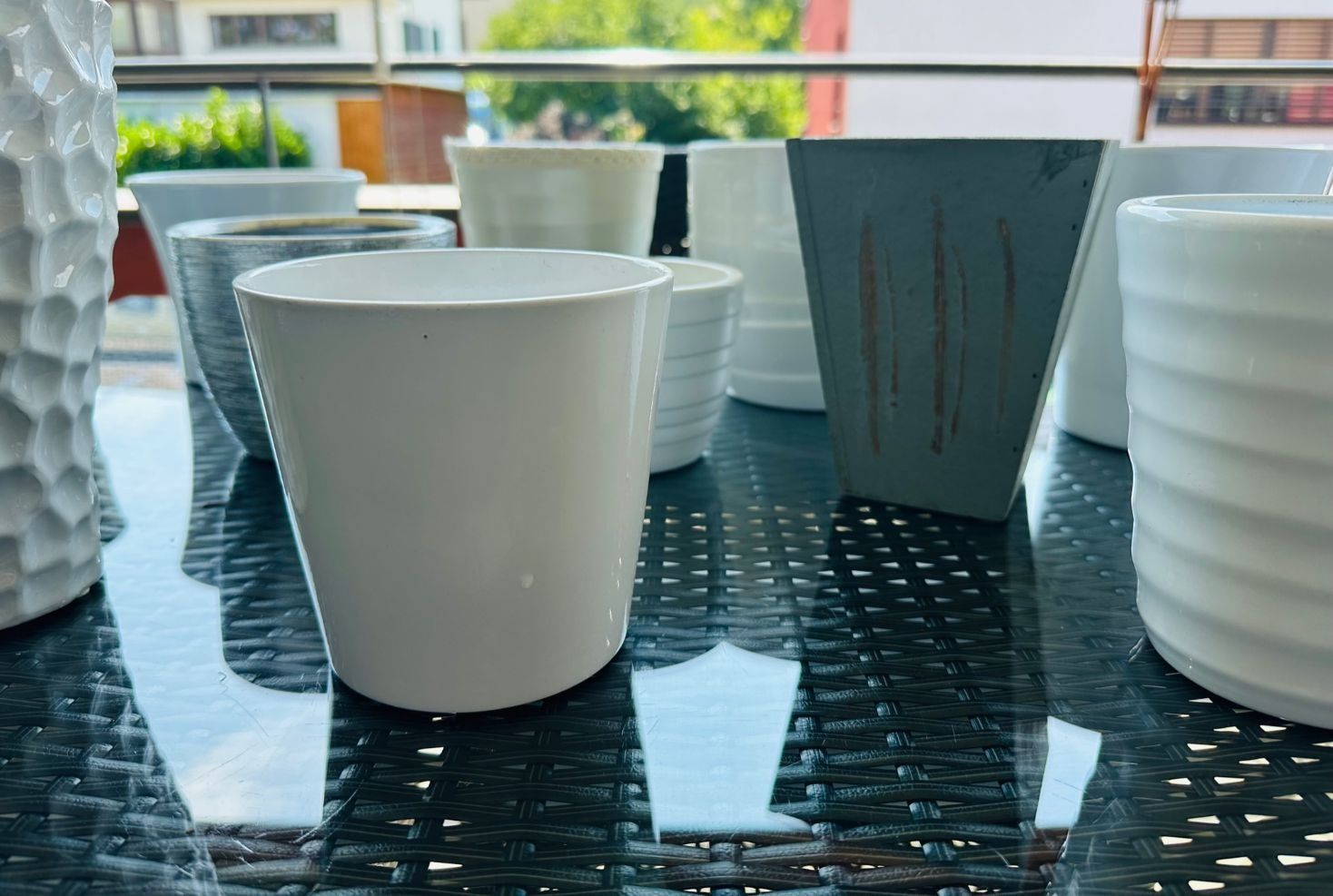 Vasi per fiori: 13 Blumentöpfen Pflanzentöpfen – Usato da Fällanden venduto da LetiRobi 7