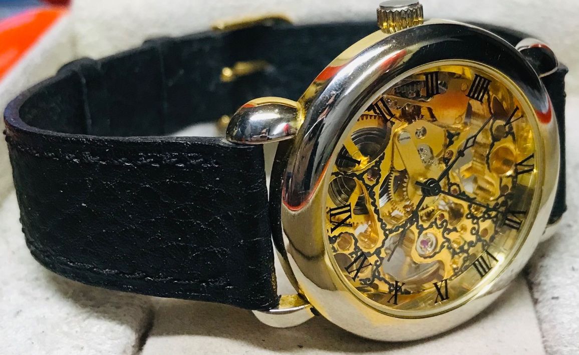 Orologi: Anonym Skelette Handaufzug Uhr – Usato da Untersiggenthal venduto da TimeandShine 5