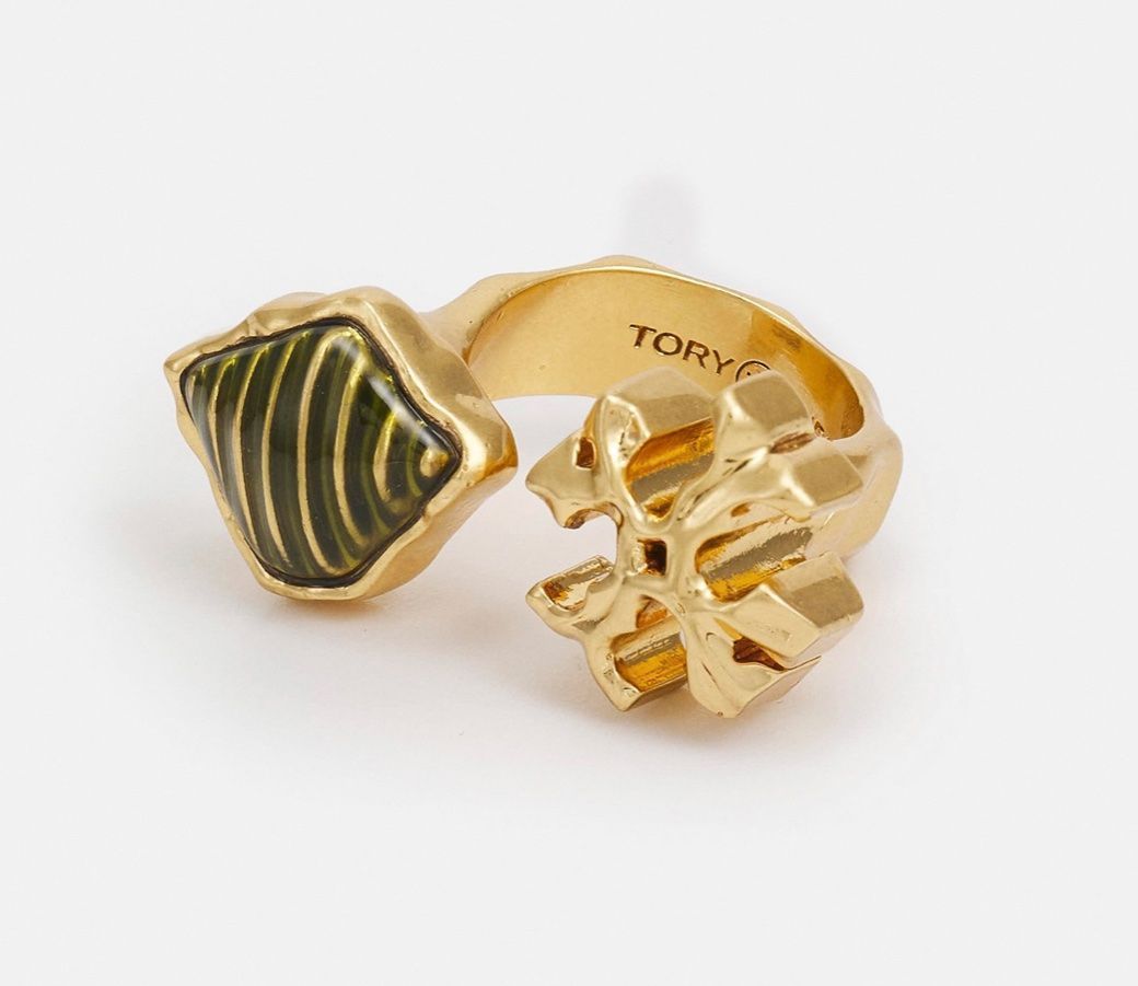 Anelli: Tory Burch ROXANNE OPEN - Ring Gr. 54 – Nuovo e nell'imballaggio originale da Oberaach venduto da Dandy2021