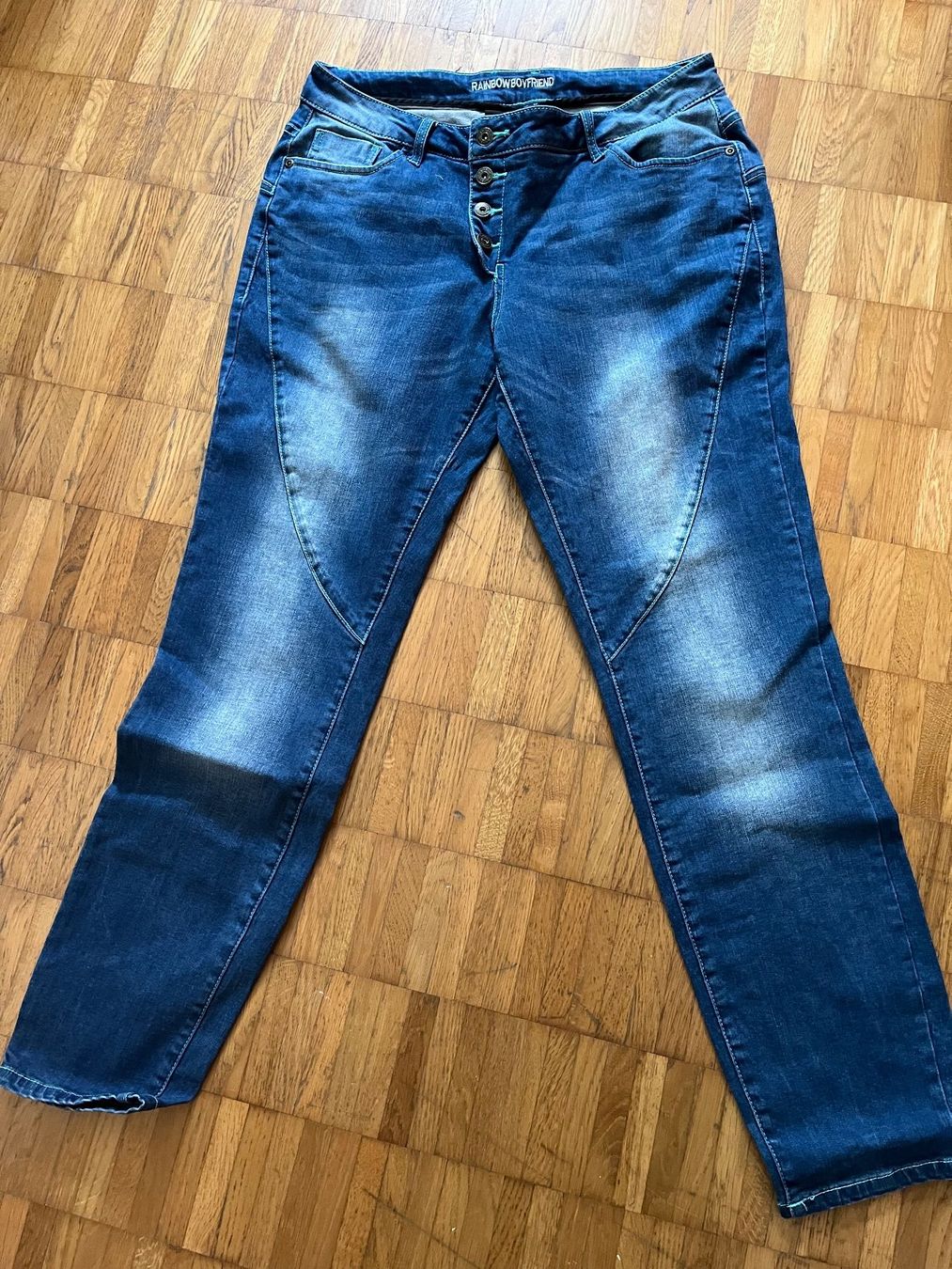 Jeans: Rainbowboyfriend Blue Jeans – Usato da Würenlos venduto da Schnudi10