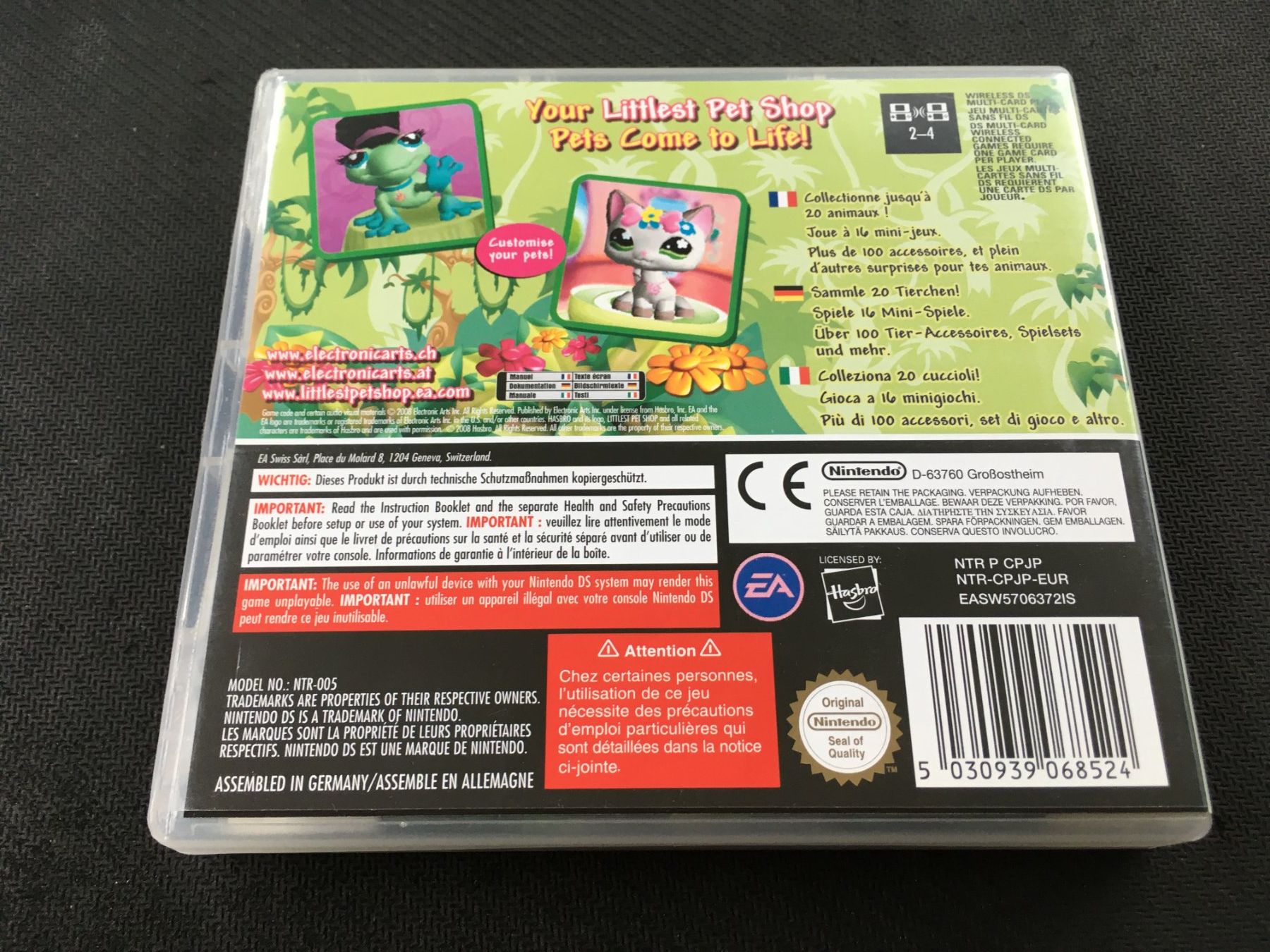 Nintendo Giochi: Littlest Pet Shop Jungle - Nintendo DS – Usato da St.Gallen venduto da Punktchen01 1
