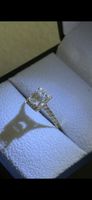 Natur Diamantring 0,92 Carat  Große 50 GIA Zertifikat