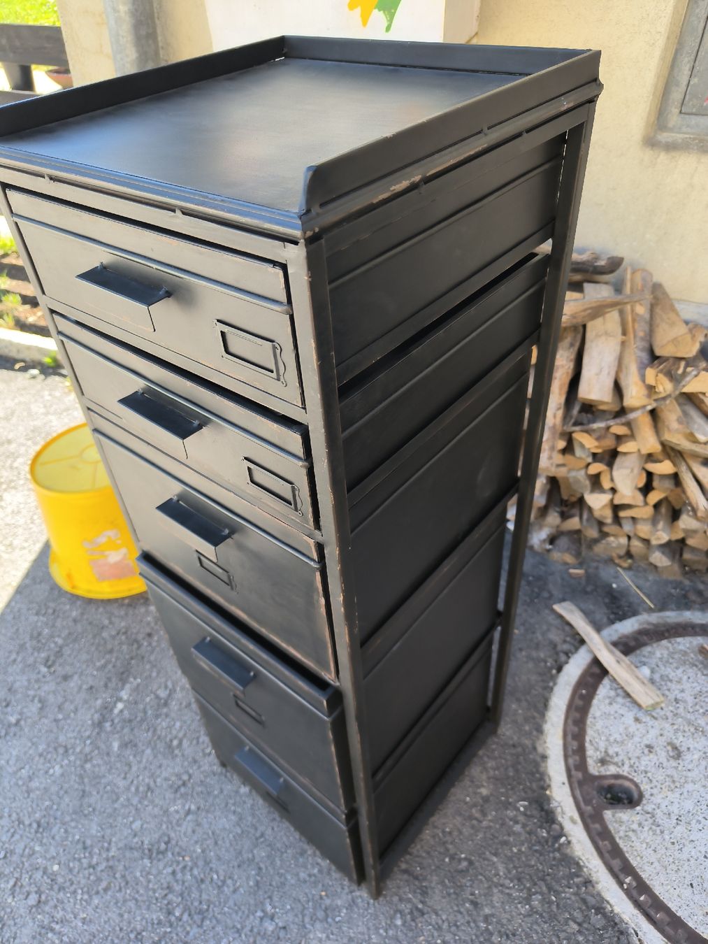 Schränke: Metall Schrank mit patina – Gebraucht aus Bargen SH von sti_drf8 1