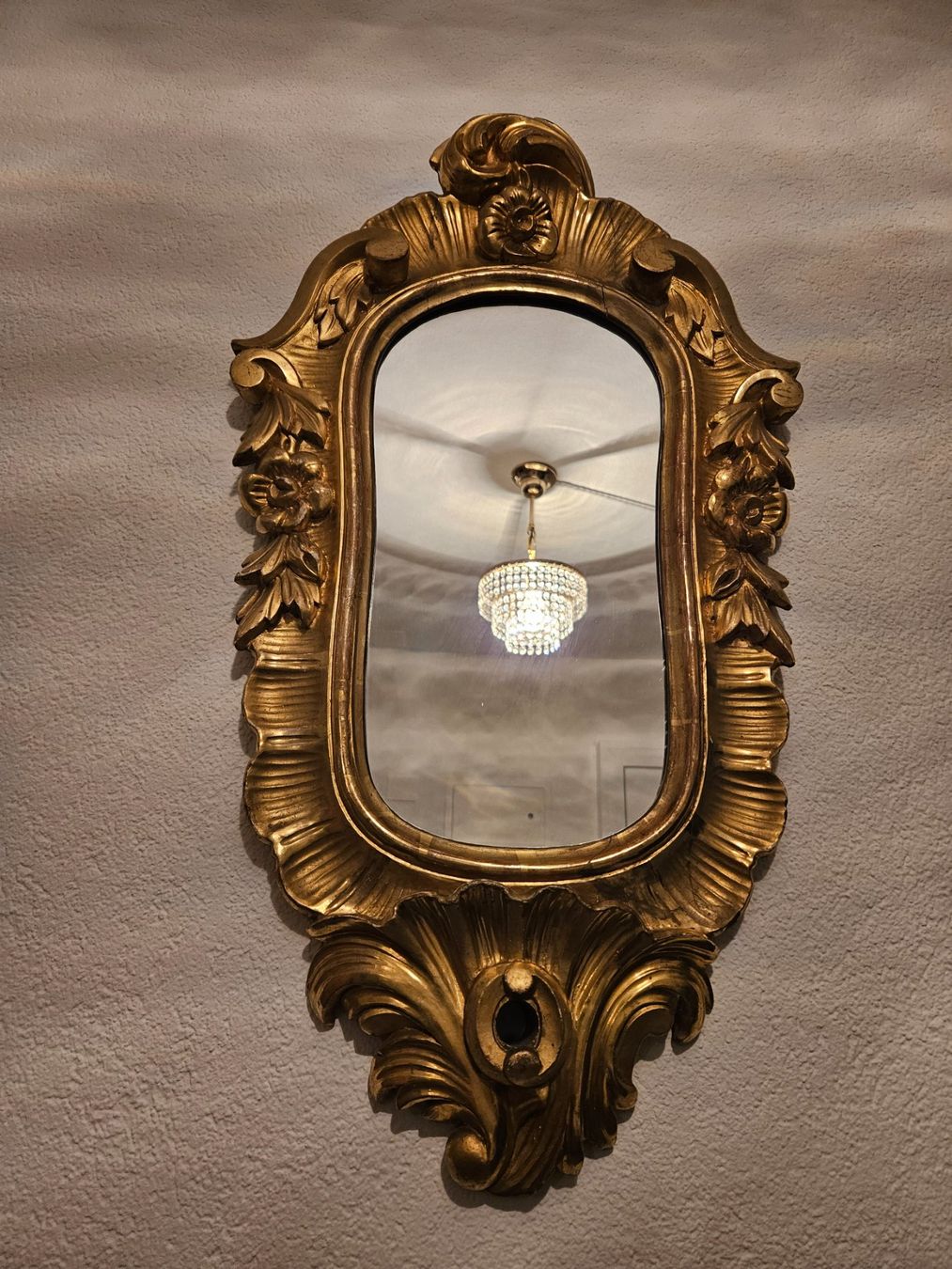 Specchi: Alter Spiegel mit Goldrahmen, Vintage – Usato da Wittenbach venduto da anzo4