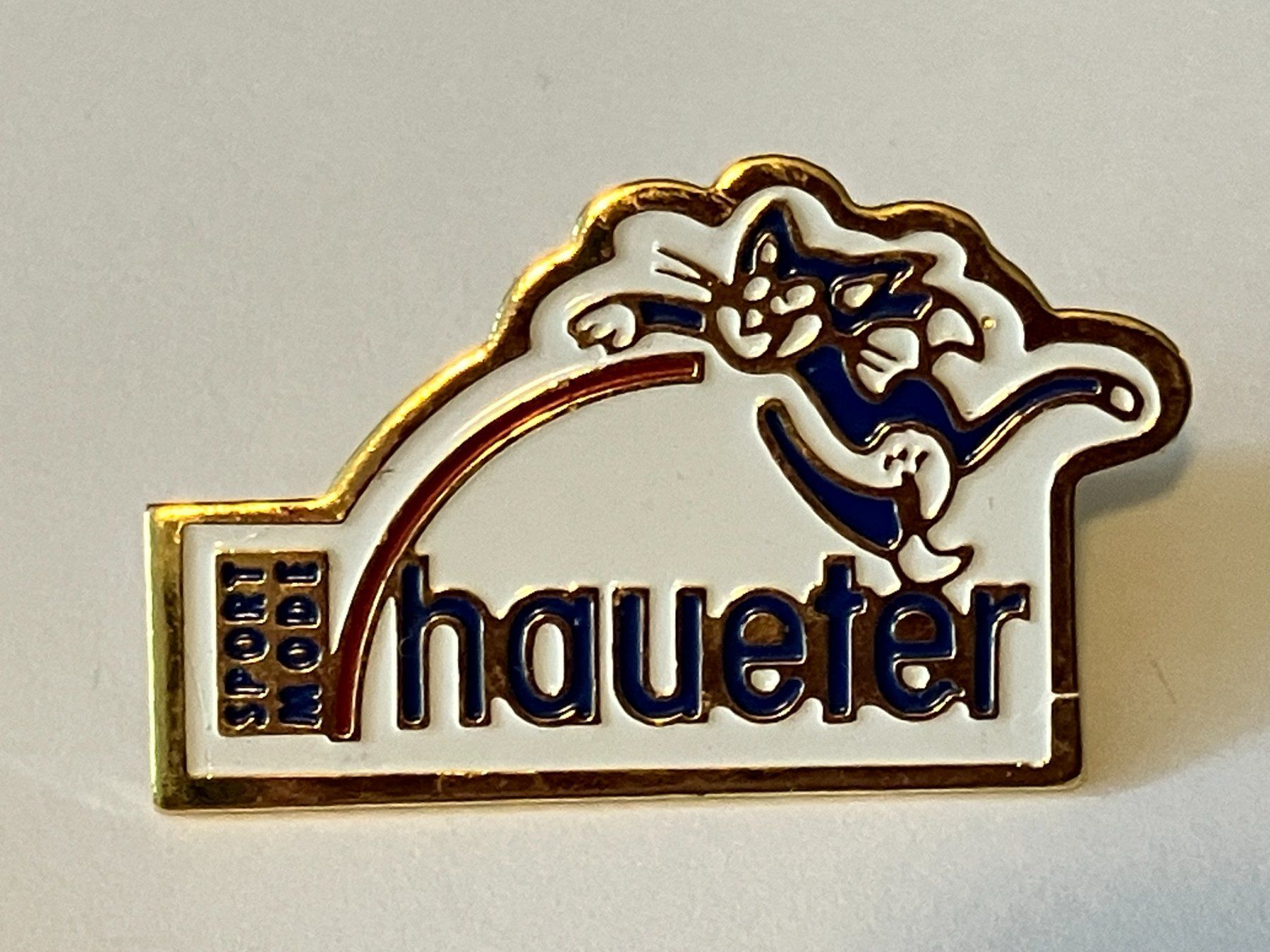 Placchette & Badge: 1 Pin Haueter Sportmode – Usato da Basel venduto da djwwpp