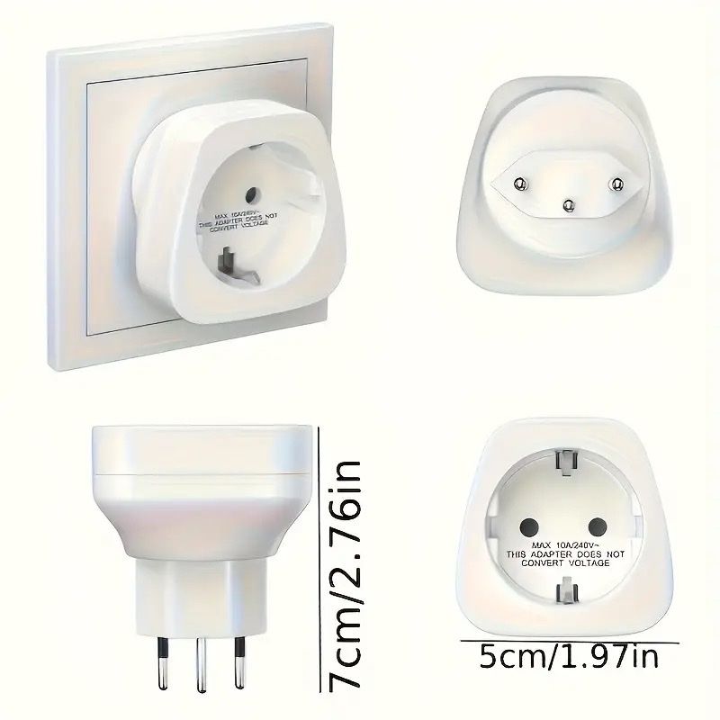 Unità & Adattatore: Reisestecker Adapter Set Schweiz Europa Stecker Typ – Nuovo e nell'imballaggio originale da Wettingen venduto da Chnoelleli 1