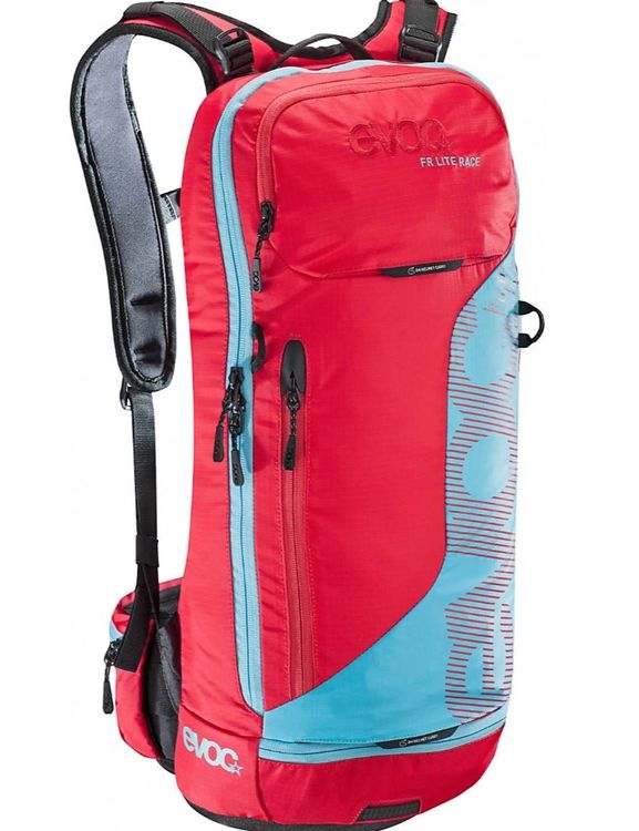 EVOC FR Lite Race 10 Zaino Protettivo Unisex, Per Enduro, Con Paraschiena LITESHIELD, Taglia S, Colore Oliva/Argilla - 2