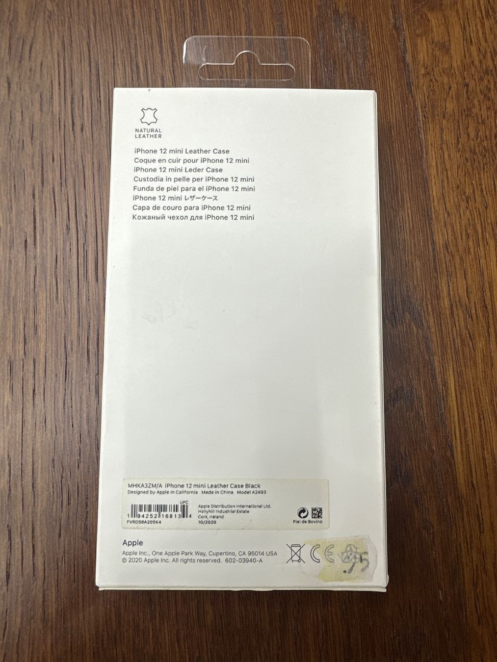 Apple Covers & Schutzfolien: iPhone 12 Mini Leder / MagSafe Neu & Originalverpack – Neu und originalverpackt aus Meilen von cla_6d9b 1
