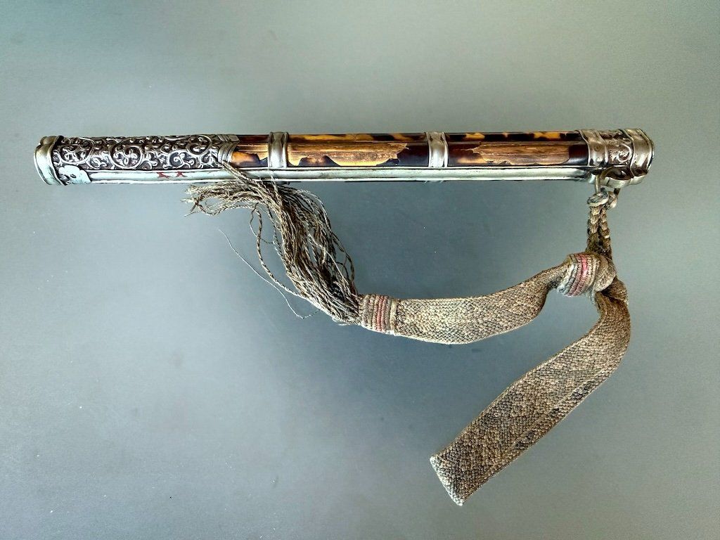 Bestecksets: Antikes Reisebesteck mit Messer und Essstäbchen – Gebraucht aus Therwil von Brocki-Therwil 2