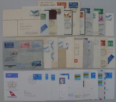 1936-1975, 32 Flugpost Briefe! gute Qualität!
