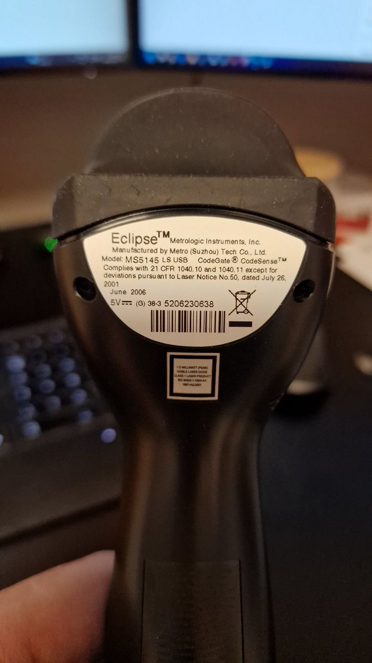 Honeywell Scanneurs: Metrologic Eclipse MK5145 Barcode Scanner – D'occasion à Matran par arom786 2