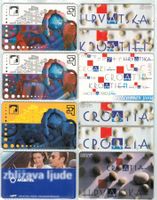 8 Telefonkarten Kroatien   *