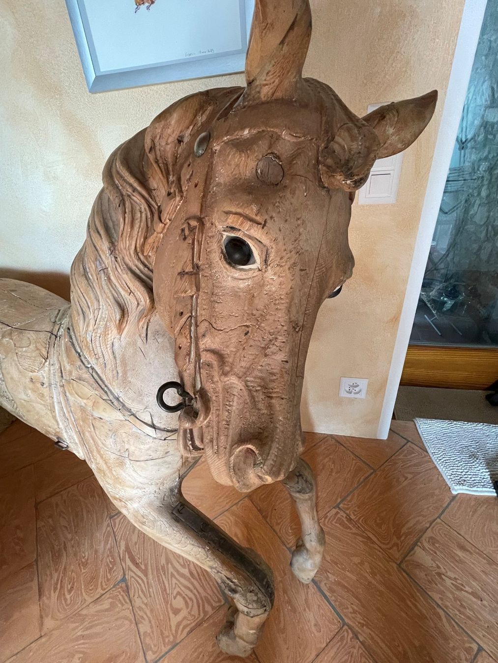 Holzartikel: Karussellpferd 19. Jh. – Gebraucht aus Vacallo von San_Giorgio 5