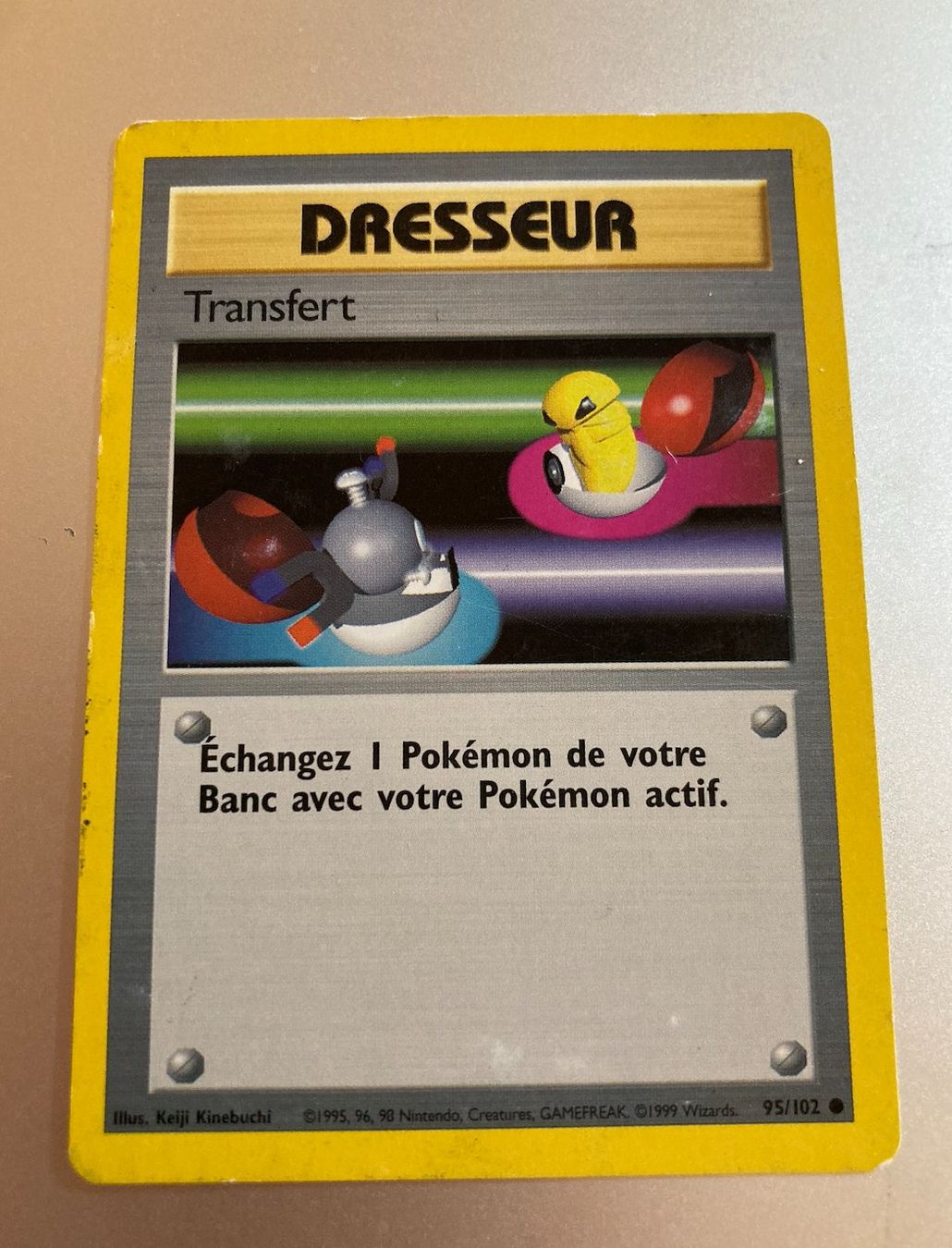 Pokémon Sammelbilder & Trading cards: Carte pokémon dresseur transfert 95/102 – Gebraucht aus Trélex von Microcx2