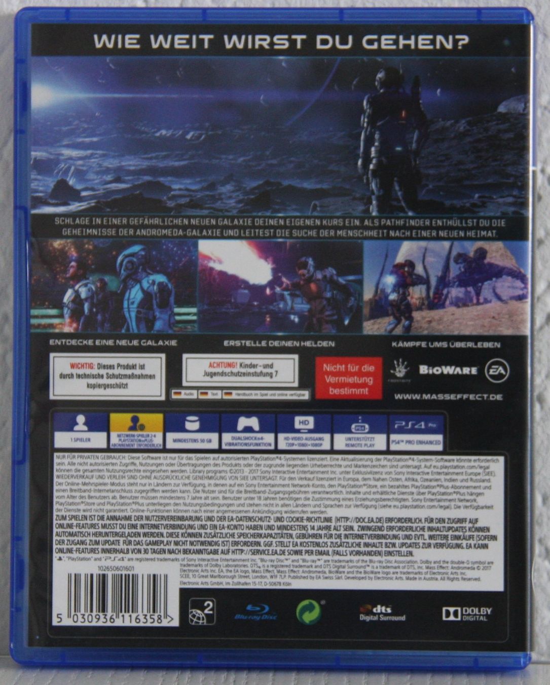 Giochi: PS4 Mass Effect Andromeda – Usato da Fisibach venduto da Re-Games24 1