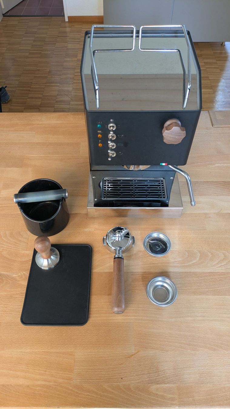 Quick Mill Kaffeemaschinen & Espressomaschinen: Quick Mill 04100 Pippa Nera Siebträgermaschine – Gebraucht aus Schlieren von mst77 2