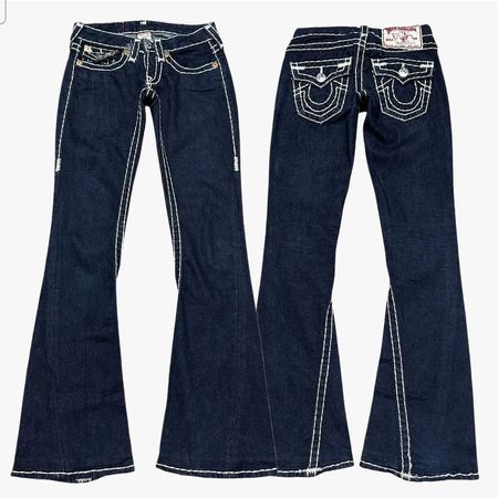 True Religion Joey Super T Flare Jeans