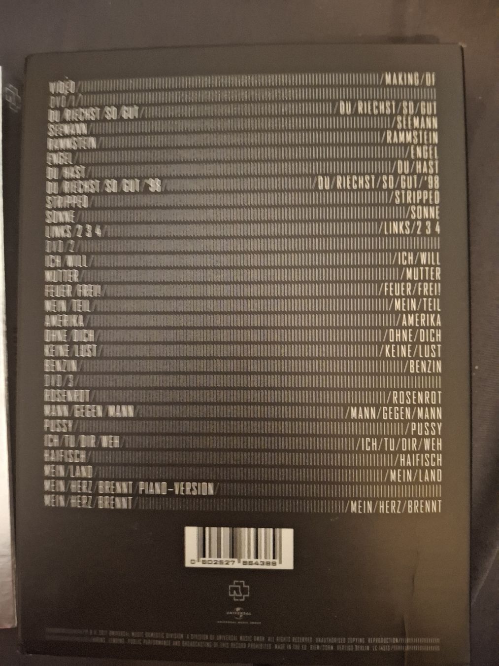 Tous les DVDs: Rammstein dvds 2x – D'occasion à Alpnach Dorf par dek_s78g 1