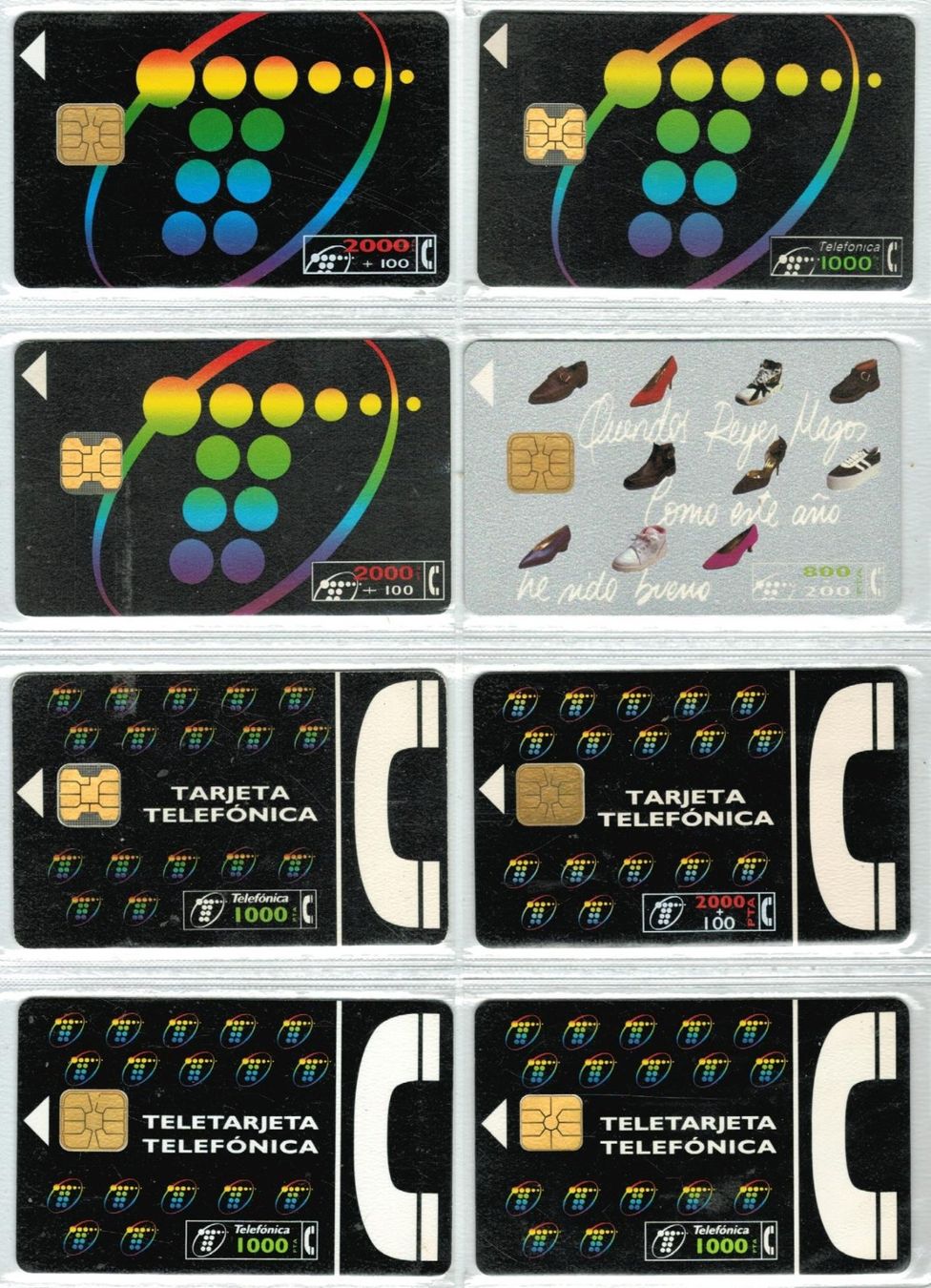 Cartes de téléphone: 8 Telefonkarten Spanien – D'occasion à Zürich par tol_b7c7