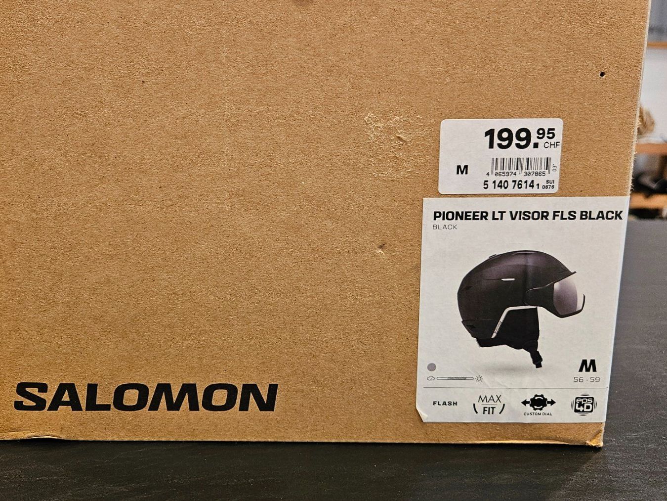 Salomon Caschi: Skihelm - Salomon Pioneer LT Visor FLS - Casco da sci – Nuovo e nell'imballaggio originale da Rorschacherberg venduto da pao_2ygj 7