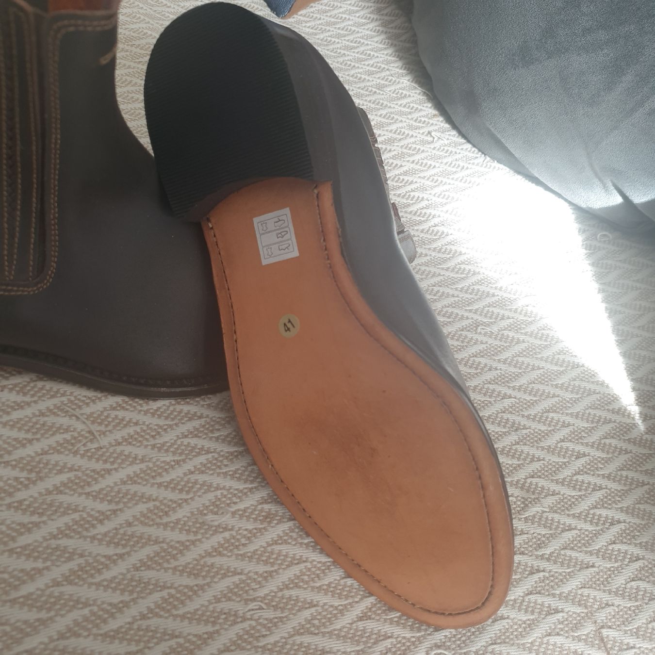 Herrenschuhe: Valverde Lederstiefelette Gr. 41 – Neu (gemäss Beschreibung) aus Frenkendorf von Moon111 3