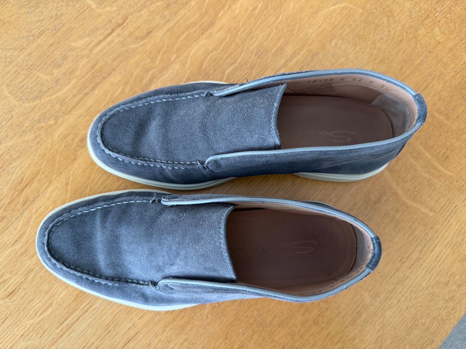 Santoni Scarpe da donna: Santoni Loafers in grau Grösse 36 – Usato da Wermatswil venduto da Pmoerikofer 6