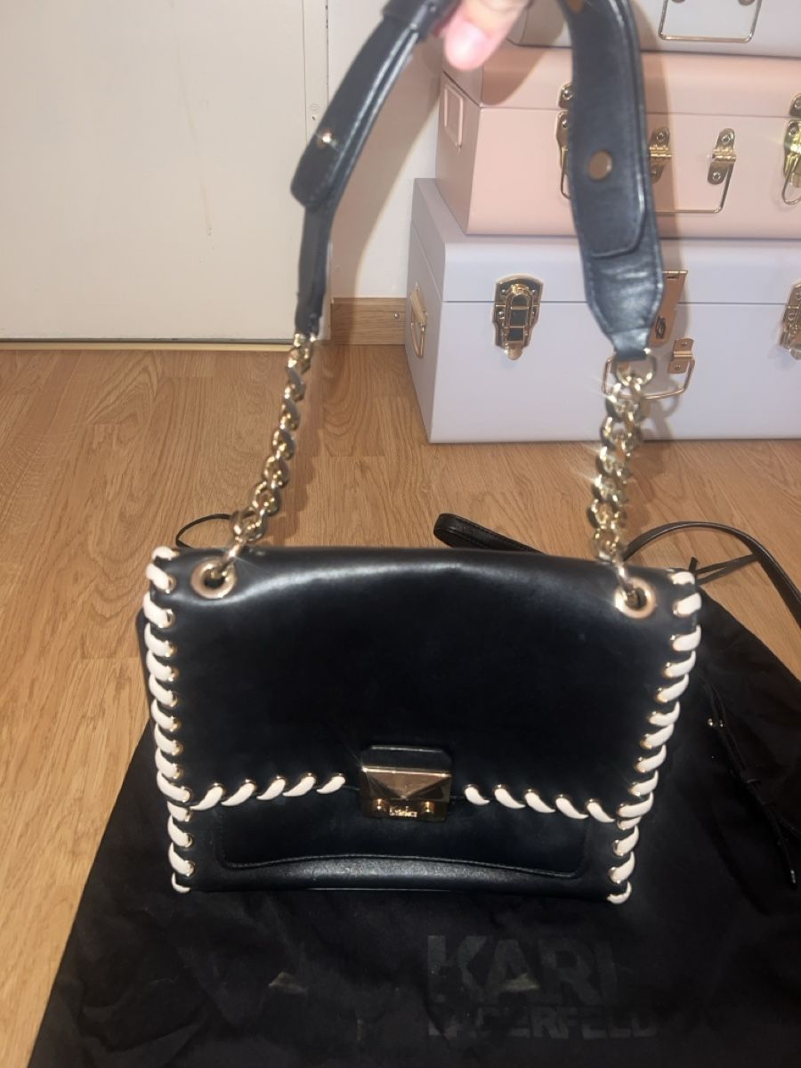 Karl Lagerfeld Taschen für Damen: Karl Lagerfeld Tasche Leder – Gebraucht aus Niederhasli von aleksandra.st 3
